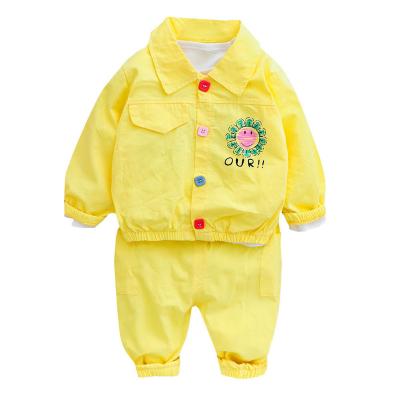 China China Supplier Casual Kids Wears Cartoon Comforter Baby Clothes Sets Kids for sale