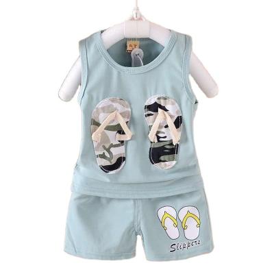 China Wholesale Casual Kids Clothing Summer Baby Boy Clothes Sets Shirts With Shorts Kids Set for sale