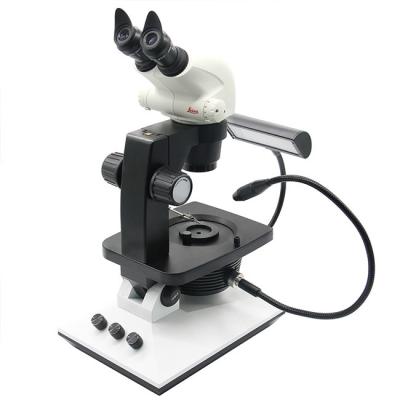 China Tipo lente binocular del brazo oscilante 10X-64X de Gem Microscope F01 Leica en venta