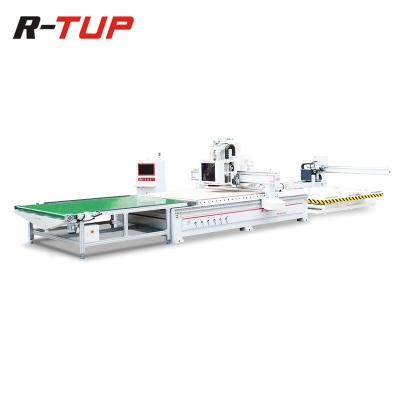 China KS-K8+9V Automatical label/loading/unloading rover ft cnc nesting machine 3600 x 1800 for sale zu verkaufen