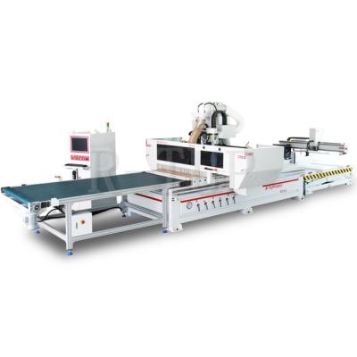 Chine KS-K2 1325 automatic loading unloading cnc nesting woodworking machine with 6kw spindle à vendre