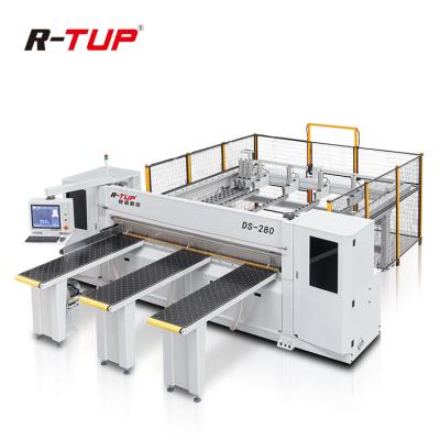 China DS380 China computer control full automatic wood panel saw cutting machine with optimizer 3300/3800 size for sale