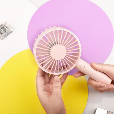 China In 2000 Built Mini Pink Portable Fan With Design Fan Detachable Usb Fan Battery Design Rechargeable Handheld Battery for sale