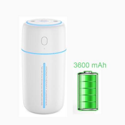 China Wholesale Outdoor Air Automatow Mist Humidifier 3600 Mah Chargeable Humidifiers And Defusers For Aromatherapy for sale