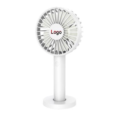 China In 2000 Established Whole Sale Mini Fan Logo Packaging Customizable Custom Made New Mini Rechargeable mAh Battery Fan for sale