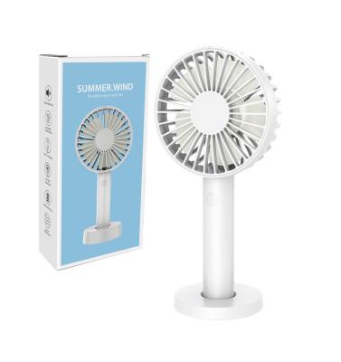 China In 2000 Built In Bulk Silent Rechargeable Fan Mini Fan In Bulk Portable Desktop Usb Table Fan Ideal Battery Gift Small for sale