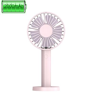 China Handheld Portable Hotel Battery Fan Rechargeable Electric Fan Travel Fan for Table for sale