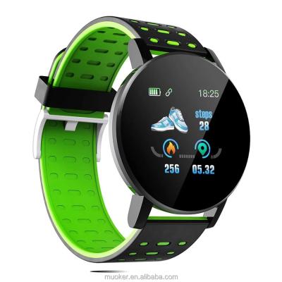 China 3G Trending Round Wristband 2022 119 Smart Watch Band Health Monitor Sports Wristband Fitness Tracker Plus for sale