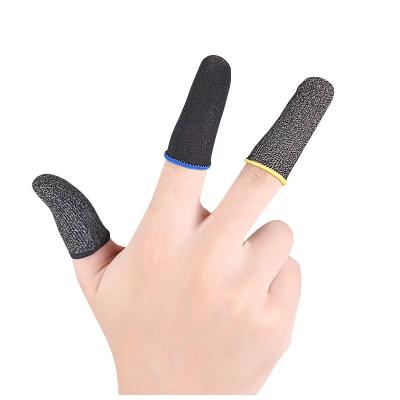 China With Handbreak Amazon Best Selling Wasp Feelers 2 Finger Sleeve Finger Cover Mobile Phone Sweatproof Tablet For P U BG Gaming Touch Screen Thumb for sale