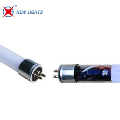 China Desktop New Product 9W 600MM 220V G5 Aluminum Cap T5 Glass Led Tube Light for sale