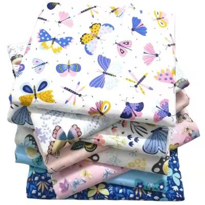 China Buy Direct China Shrink-Resistant 100% Polyester Woven Twill Printed Poplin Fabrics For Dresses Home Textile for sale