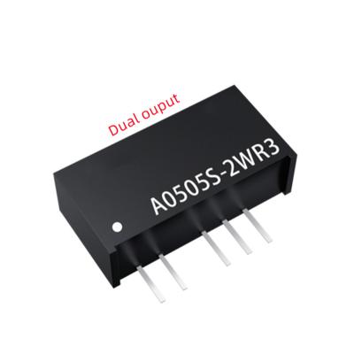 China A05XXS-2WR3 A0505S A0509S A0512S A0515S A0524 S2W DC/DC to +15V/-15V 5VDC Converter Isolated A05XXS-2WR3 Single Output Dual Module for sale