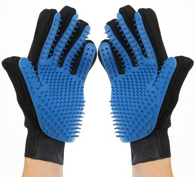 China Wholesale Viable New Design Painless Effective Dog Cat Hair Remover Pet Hair Grooming Glove for sale