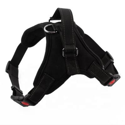 China DETACHED No Pull Pet Harness Adjustable Soft Padded Pet Vest With Easy Control Handle Dog Harness for sale