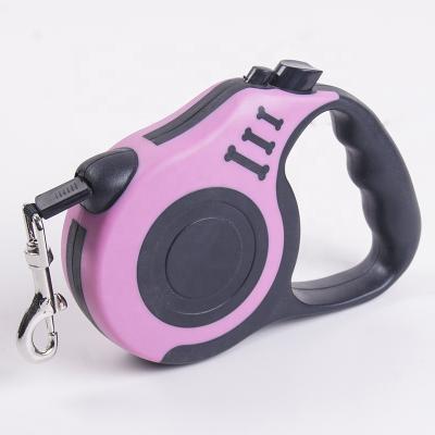 China Wholesale 5m 3m Automatic Retractable Light Weight Custom Colorful Leash Dog Leash for sale