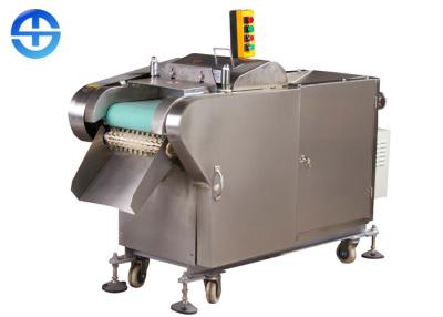 China Automatic Crouton Cutting Machine / Bread Cube Cutting Machine 1300*600*1100mm Size for sale