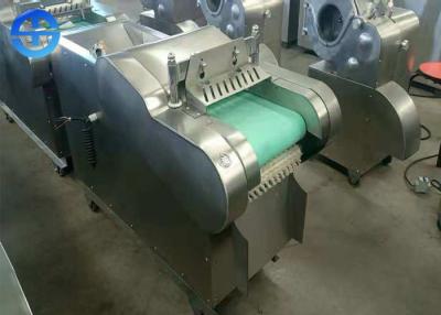 China Automatic Crouton Cutter / Stainless Steel Bread Crouton Making Machine for sale