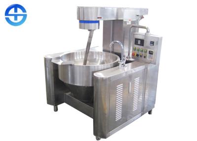 China Industrial Popcorn Making Machine Electromagnetic Heating With 600L Stainless Steel Pot for sale