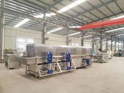 China Gas Heating Potato Chips Production Line 69-168kw Heating Power 850kg for sale