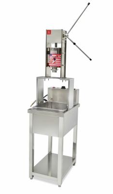 China 5L Commercial Churro Maker 4kw Power 110v / 220v With 20L Electric Fryer for sale