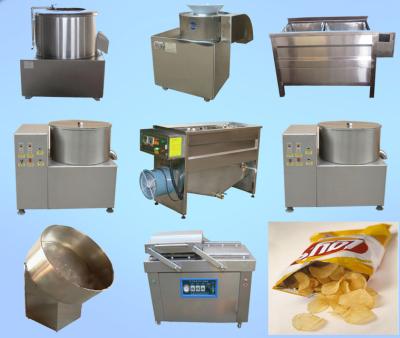 China High Performance Potato Chips Production Line Fast Speed ISO Certification for sale