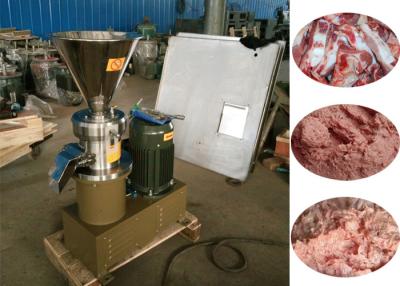 China 4kw 80kg/H Bone Paste Grinder Meat Processing Machine for sale