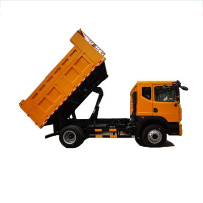 China Low Average Roof 3700mm Wheelbase Hydraulic Cylinder 18ton 9.00R20 Tires Euro 3 Engine 130hp Diesel Lifting Dump Truck For Sale 4 - 6L for sale