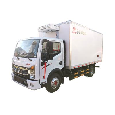 China Wholesale New Arrival Left Hand Cabin 160HP Row Single Drive Food Refrigerated Truck 1-10T for sale