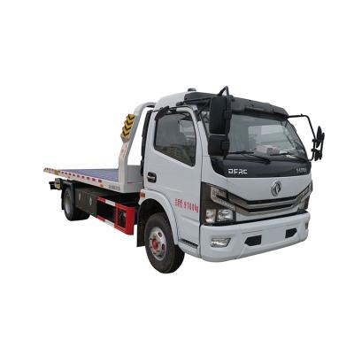 China China manufacturer dongfeng cabin 3 single wheel 6 seats portable diesel engine 6 seater dongfeng light 4x2 wrecker boom truck for sale