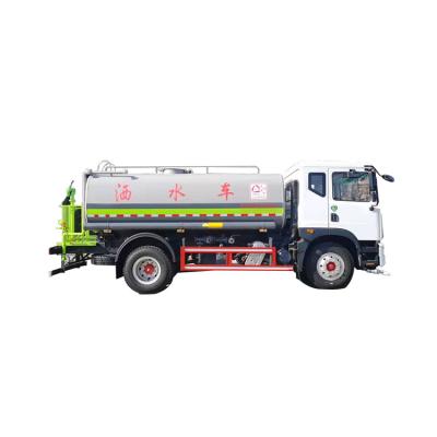 China Factory competitive price 4x2 single cabin 6 wheels euro 6 210hp 13cbm volume sprayer diesel water tanker truck for sale