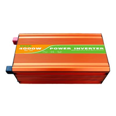 China DC 220V Home Solar Power System Converter 4000w 4ms Transformer 24V to AC Solar Inverters for sale