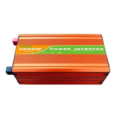 China Home High Frequency Solar Power System 5000W 24V 48V AC Solar Inverter DC For Inductive Load for sale