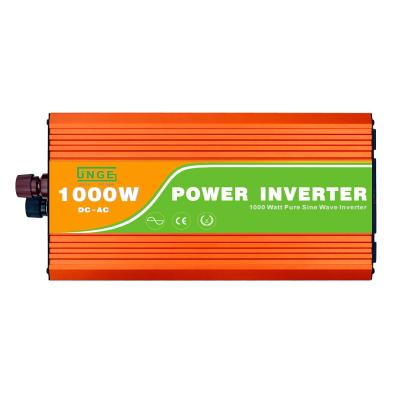 China 1000 Watt Off Grid AC 110v 120v 220v 230v 240v Pure Sine Wave Inverter 12v 24v 48v DC For US Market 305*146*66mm for sale