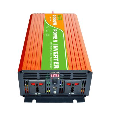 China Professional Manufacturer Off Grid 48V 2 KW Solar Inverter 390*180*90mm for sale