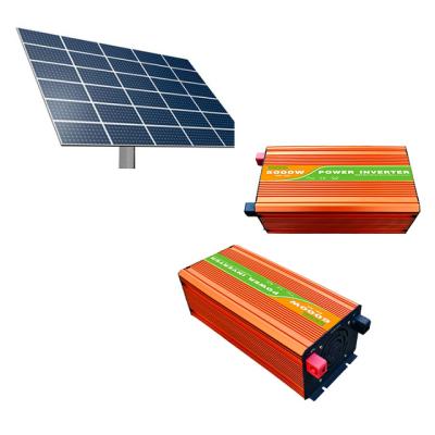 China solar power system home china solar inverter price off grid solar power system inversor 5KW for sale