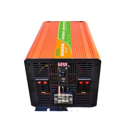 China Power 4000W Inverter 12V / 24V / 48V DC - 110V / 120V / 220V / 230V 4KW 680*280*220mm Inverters for sale