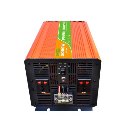 China JNGE Inverter 12v 220v 5000W Pure Sine Wave Power Inverter 540*290*240mm for sale