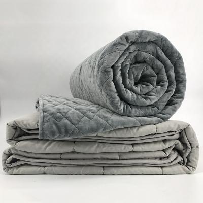 China OEM Wearable Wholesale Heavy Knitted Weighted Blanket for sale