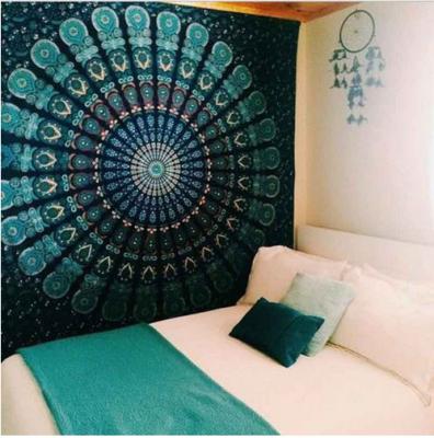 China Simple Wholesale Custom Mandala Tapestry , Custom Metal Tapestry Display Rack for sale