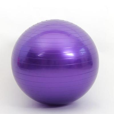 China 65cm 75cm 85cm Eco Friendly PVC Round Anti Burst Bulk Yoga Ball With Pump for sale