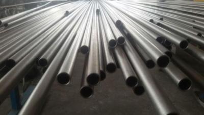 China Medium Strength Grade 2 Titanium Tube / Titanium Seamless Pipe For Heat Exchanger for sale