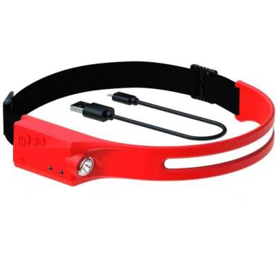 China High Quality White Light Weight Outdoor Camping Headlamp Battery USB High Power Rechargeable Led Head Lamp for sale