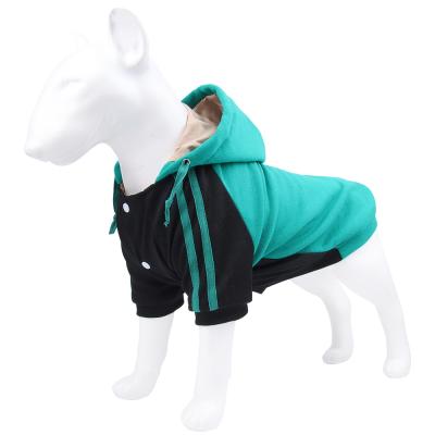 China Small and Medium Stocked Fleece Hoodie for Dog Fashion All-Season All-Season Pet Hoodie for sale