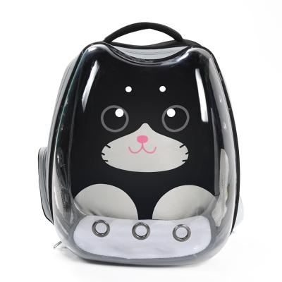 China Hot Selling Transparent Breathable Stored Cat Carrier Bag Capsule Pet Carrier Bag Travel Carrier Backpack for sale