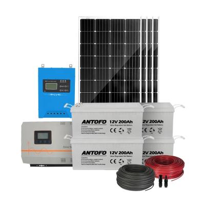 China Wholesale Home OEM Solar Off Grid 10kw Solar Battery Storage System Complete Home Solar System for sale