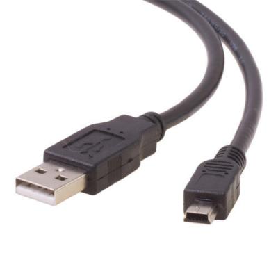 China USB 2.0 Type A Male To Mini B 5 Pin Male Camera Cellphone Data Cable for sale