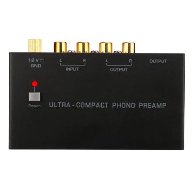 China Power Amplifier PP400 Phono Preamp Phono Preamplifier Music Stereo Compact Amplifier Signal Amplifier Digital Stereo High Fidelity EU/US Plug for sale