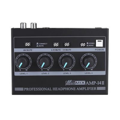 China AMP-i4 (100-240V) Headphone Set AMP-i4 (100-240V) Home Disco\Bar\Club\Mono/Stereo Chargeable Earphone Set Monitor Earphone Amplifier 4 Channel Ferroalloy for sale