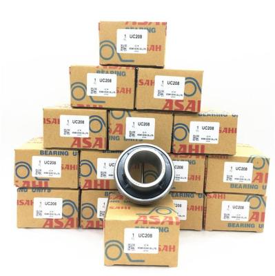 China 40 mm bore Pillow Block Ball Bearing UC208 UC209 UC210 ASAHI Insert Bearing for sale