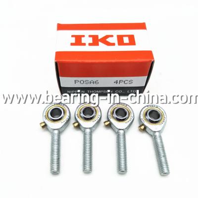 China 6MM IKO POSA6 SA6 T/K M6 MALE RIGHT HAND ROD END JOINT BEARING for sale